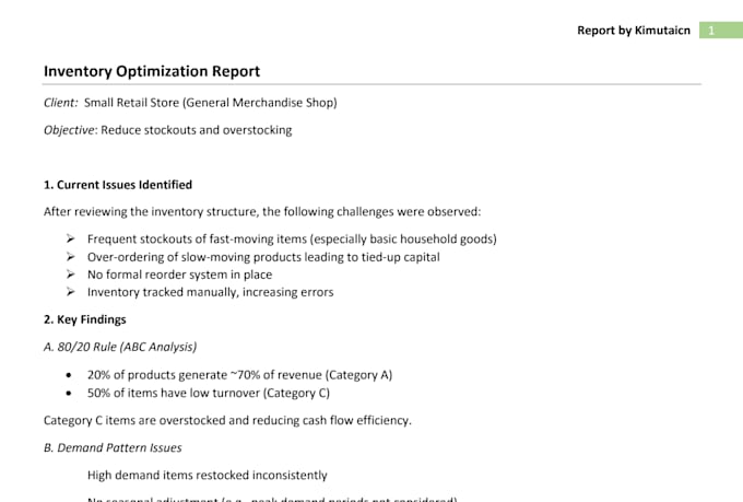 optimize your inventory management system